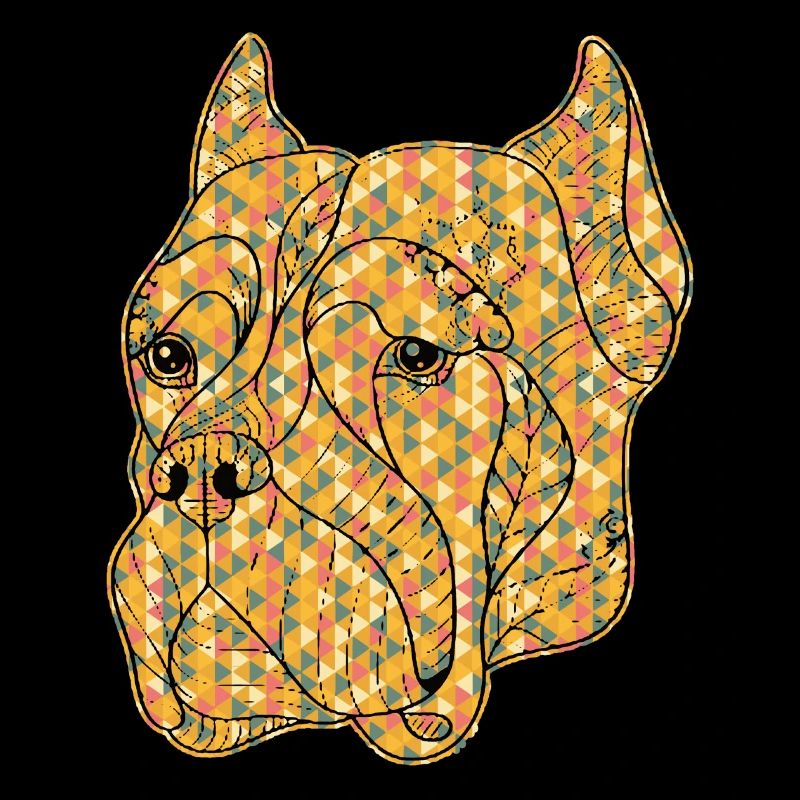 Cane Corso Geometric