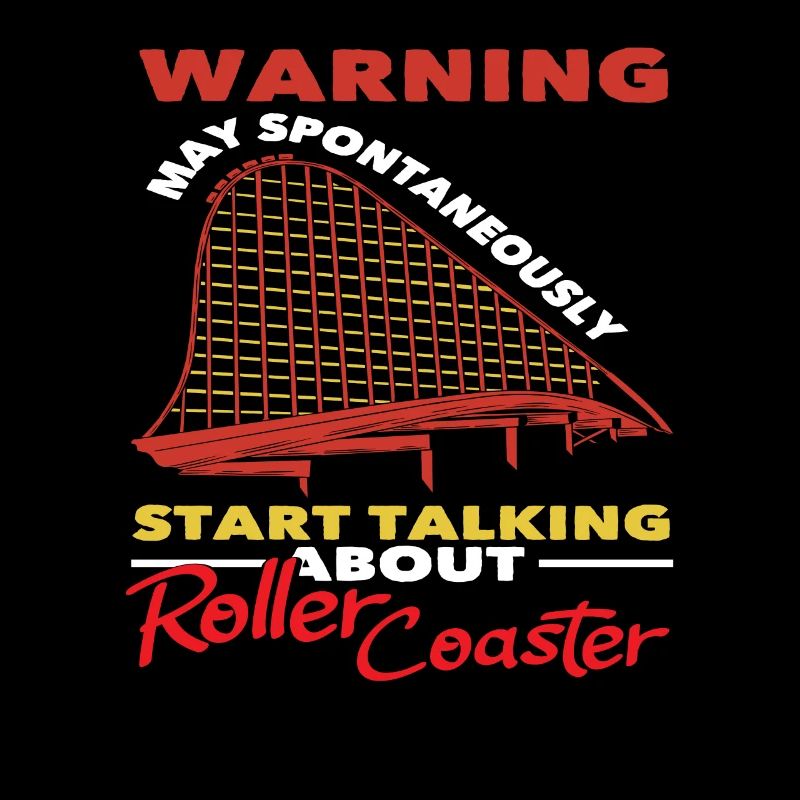 Roller coaster warning talks spontaneously