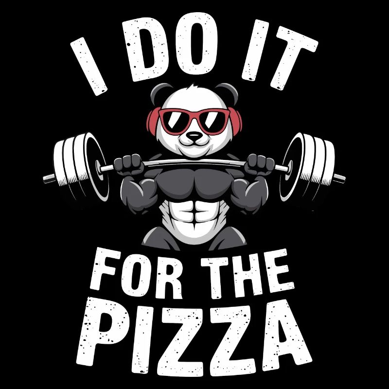 Je le fais pour le bodybuilder Pizza Barbell