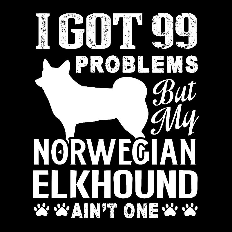 Norwegian Elkhound Ain't Problem One