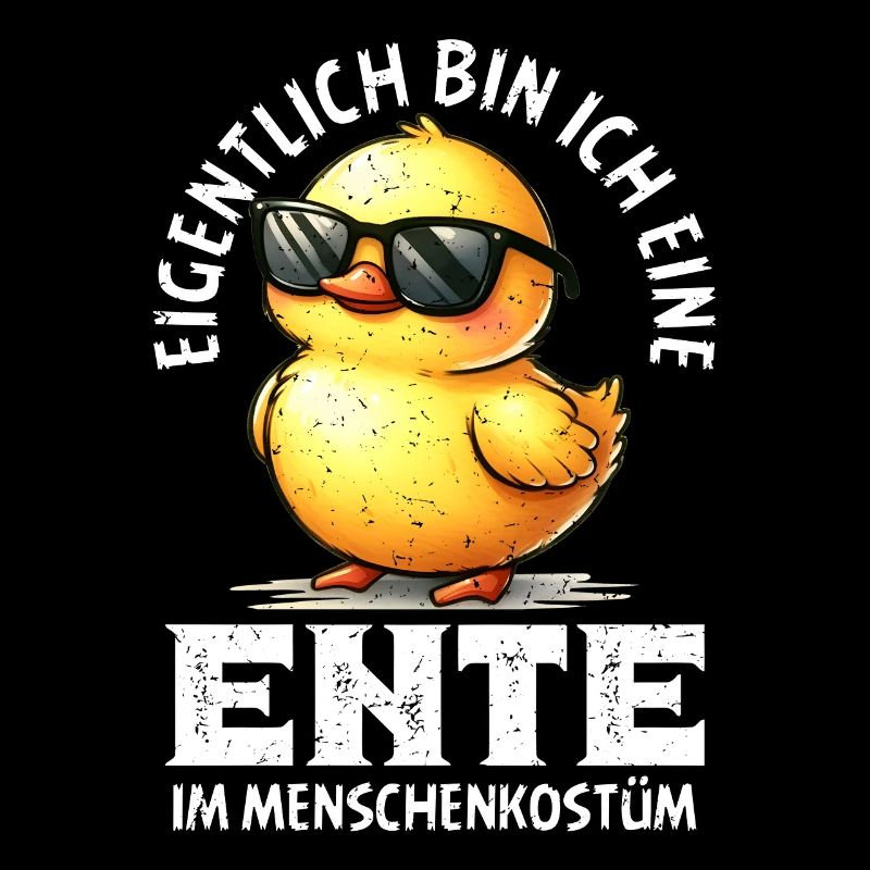 Karneval Kostüm EIGENTLICH BIN ICH EINE ENTE