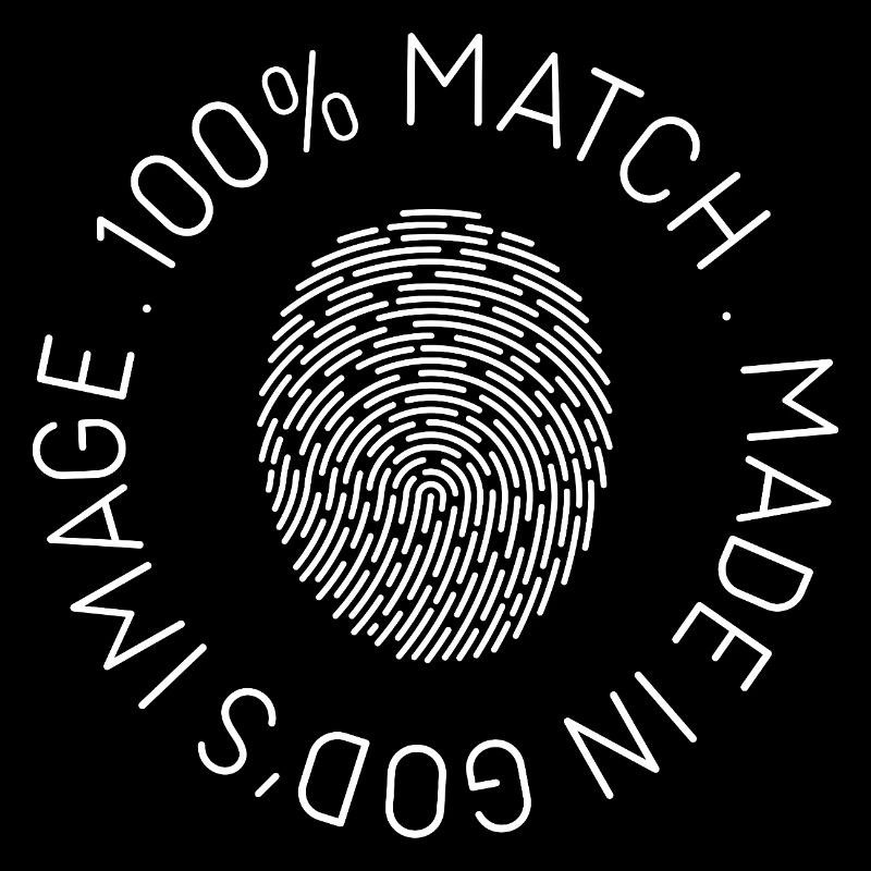 Fingerprint Circle 100% Match