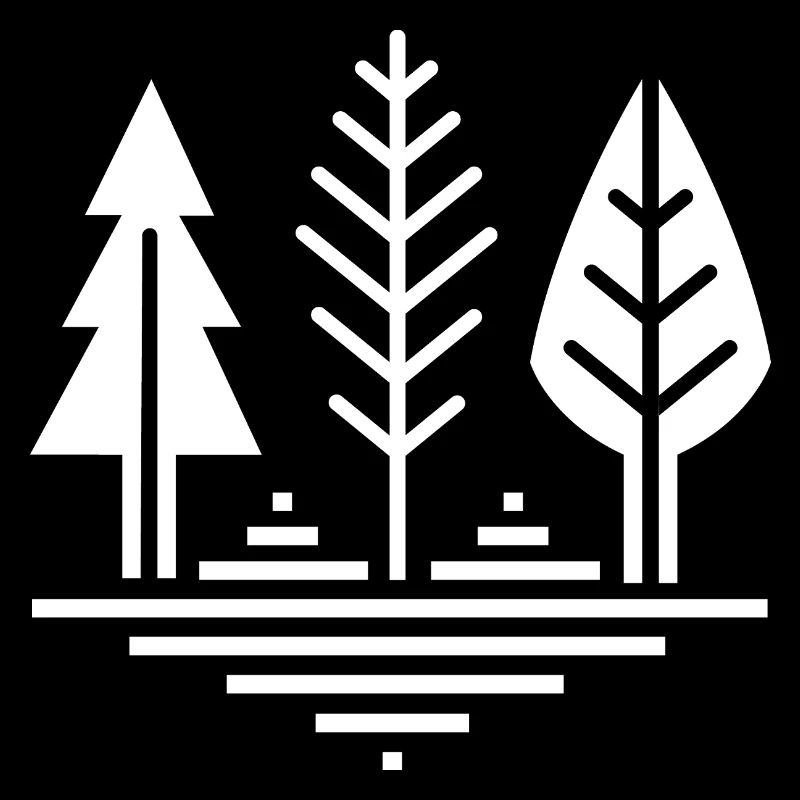 Abstract Forest – Nature in Harmony