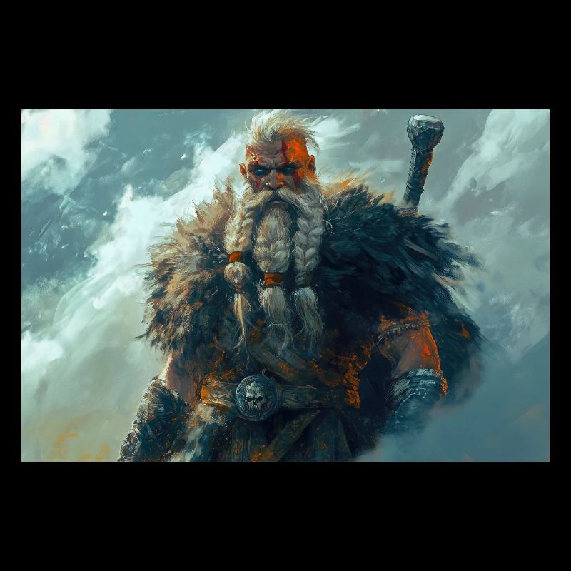 Poster Illustration Viking