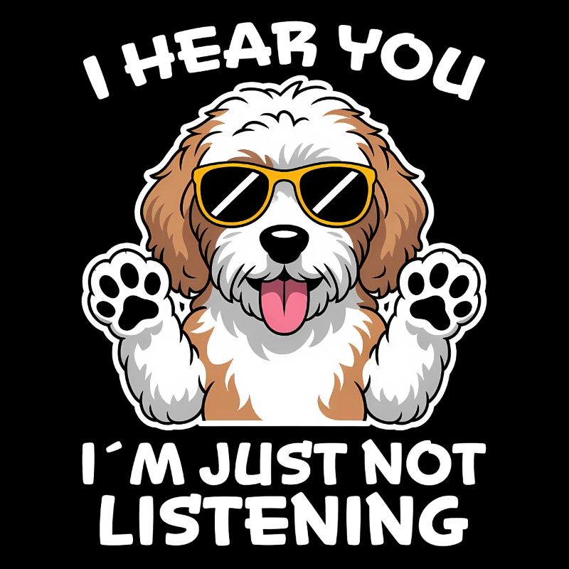 Cockapoo disant chiens drôle Cockapoo cadeau