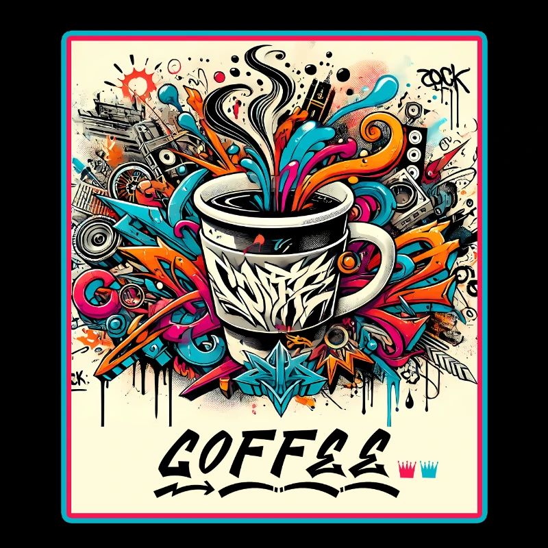 Coffee Graffiti Explosion