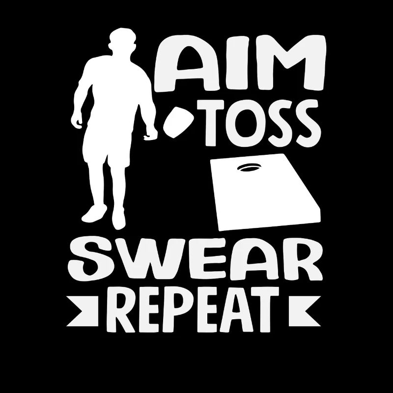 Cornhole Lover Jeter Jure, Répéter