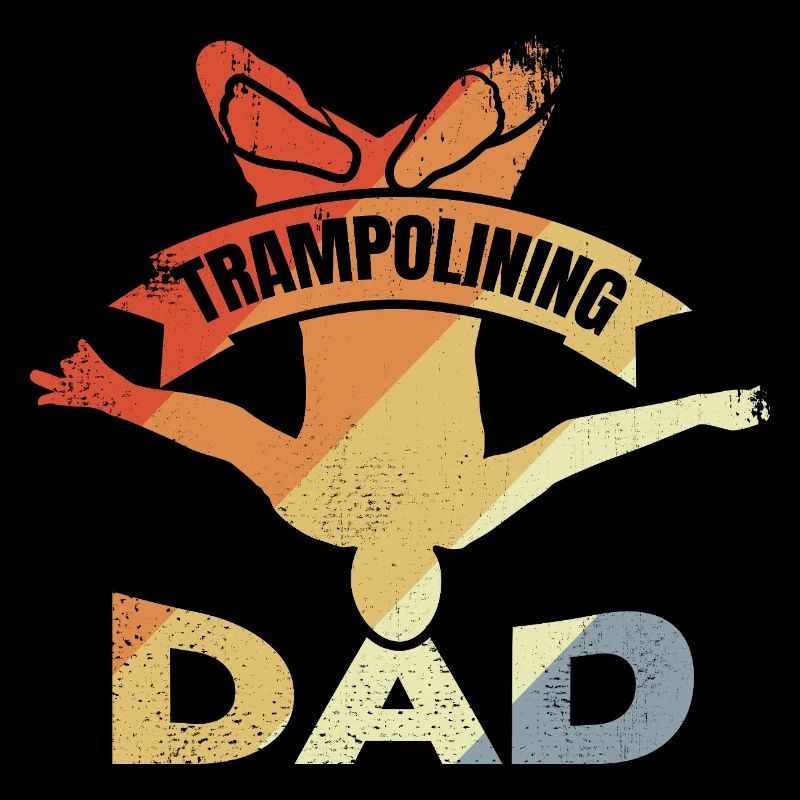 Drôle de trampoline père