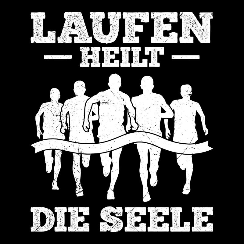 Läufer LAUFEN HEILT DIE SEELE Lustiges