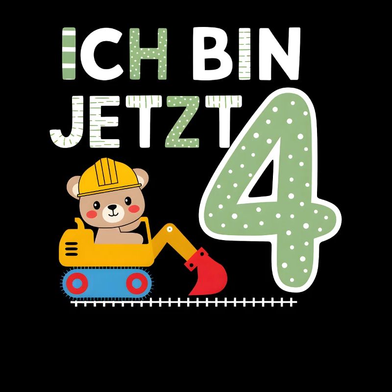 I'm Now 4 Bagger Bear 4th Birthday
