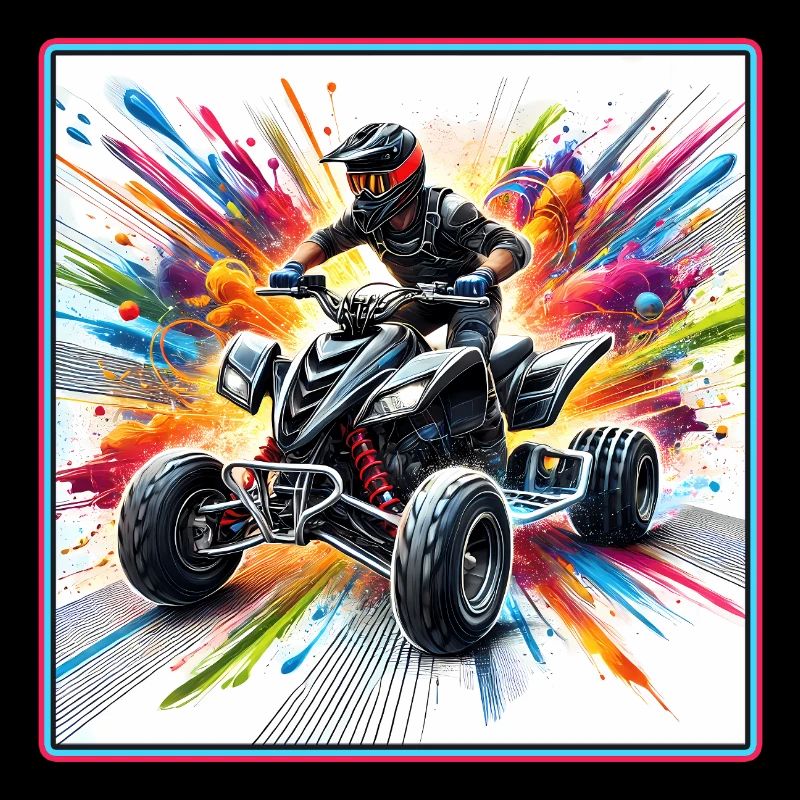 Quad Power – Explosion de couleurs