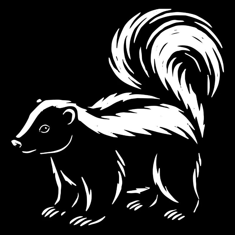 Proud skunk
