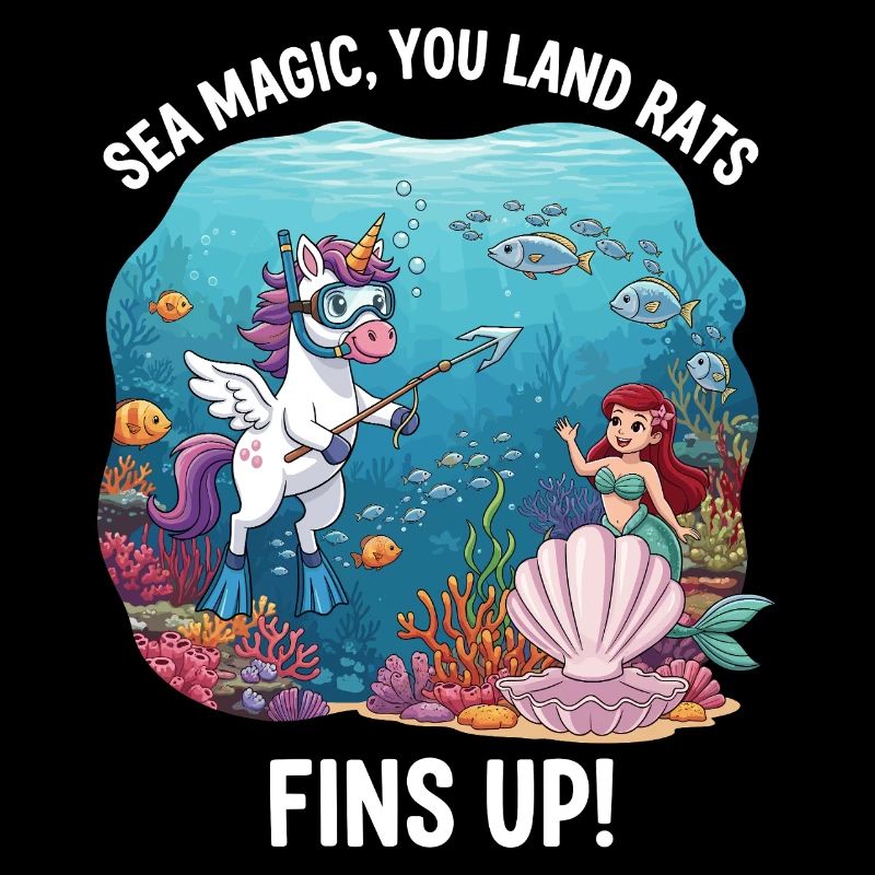 Sea Magic with Unicorn