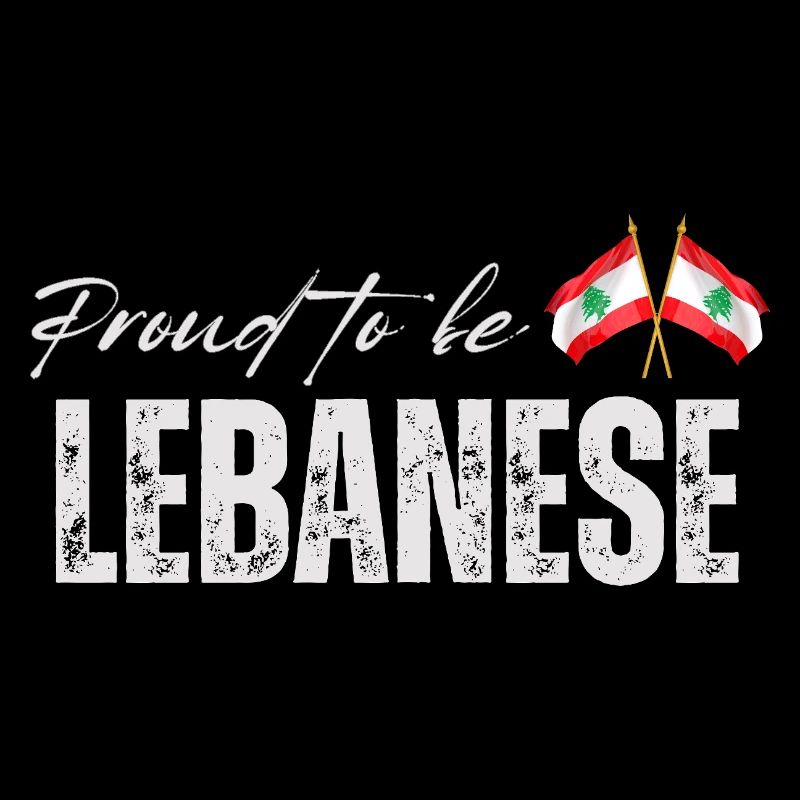 Libanese stolz, ich liebe den Libanon