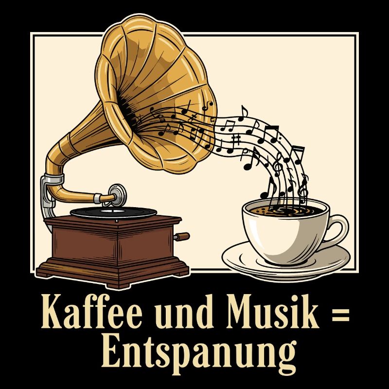 Coffee and music = relaxation
