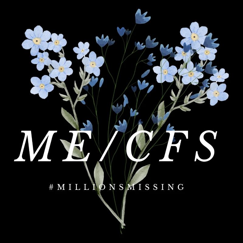 ME/CFS Flowers white