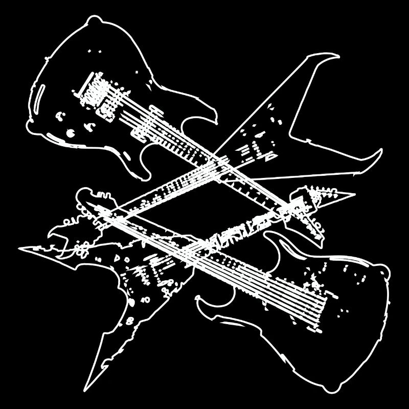 Conception de composition de guitares électriques