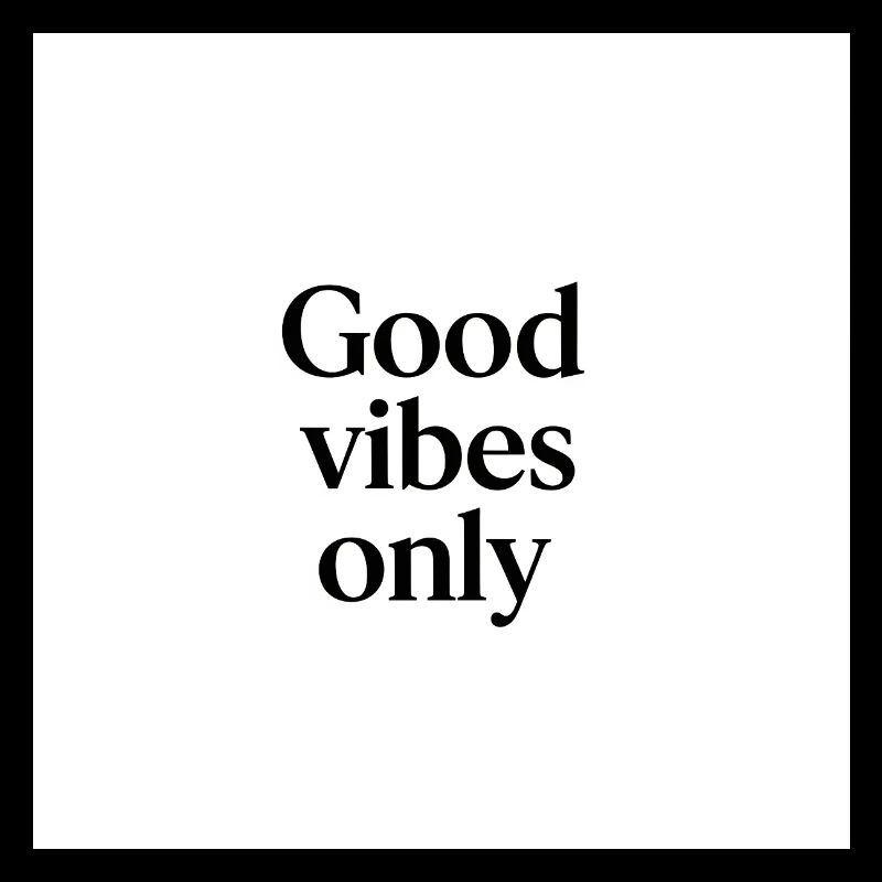 Vibes Positives Épurées