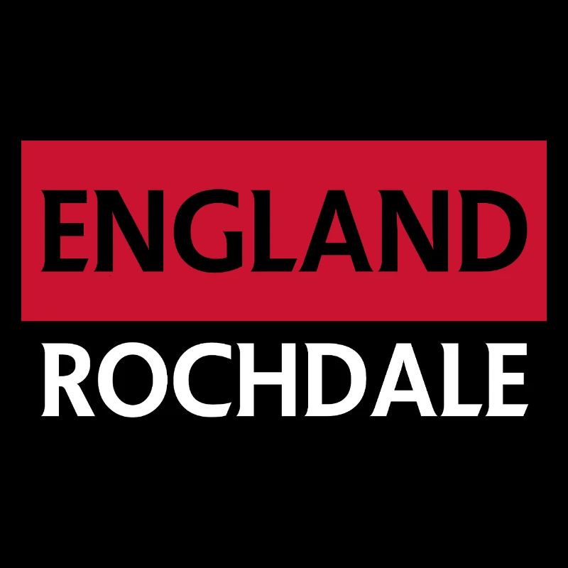 Drapeau de l’Angleterre Rochdale Emblem