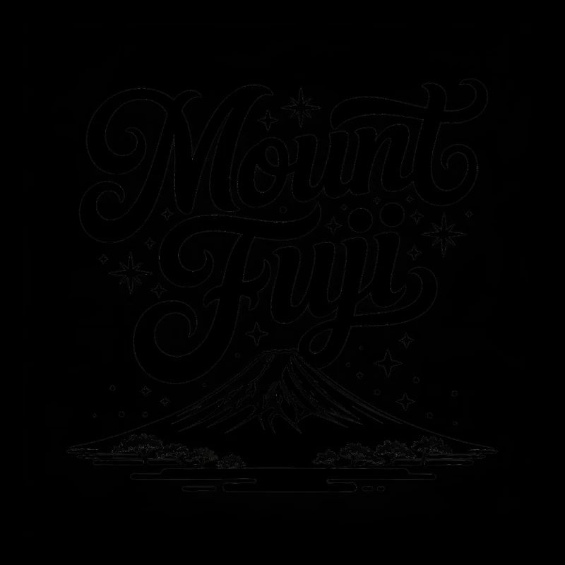 Mount Fuji - Souvenir Design
