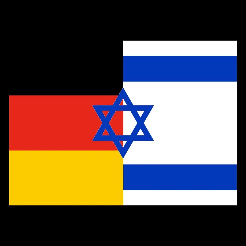 Flag Germany Israel