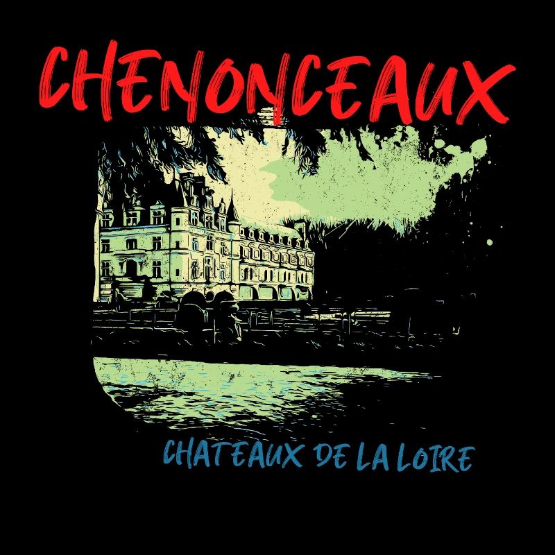 Château de Chenonceaux et la  Loire Illustration