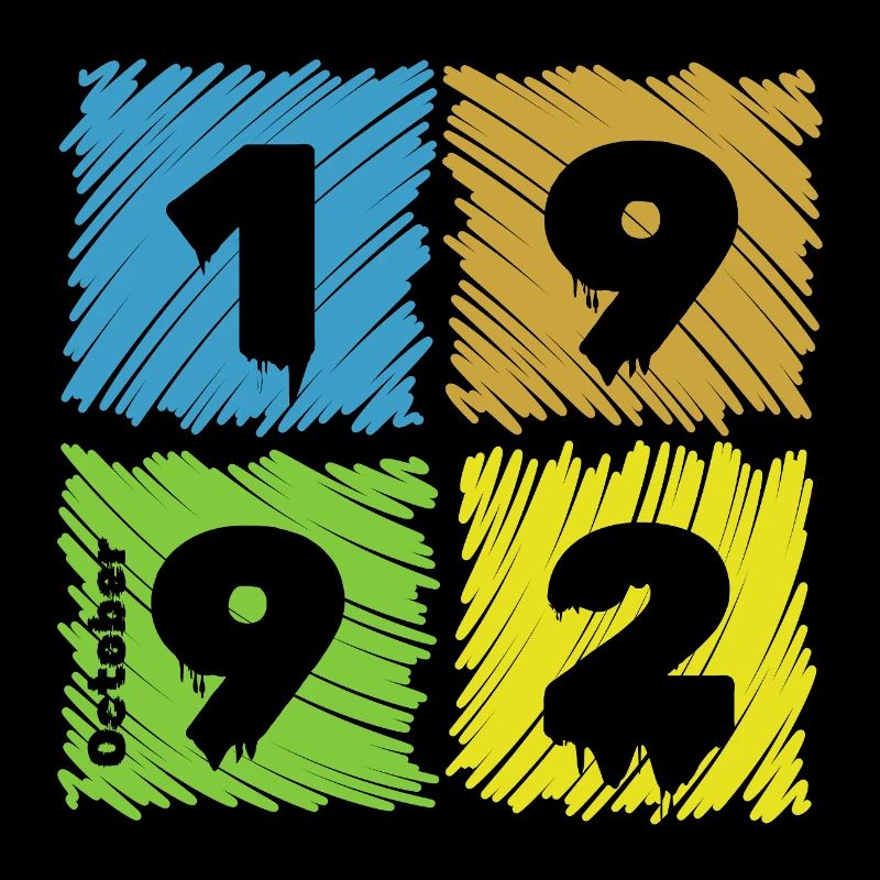 33. Geburtstag Farbige Patches since 10/1992