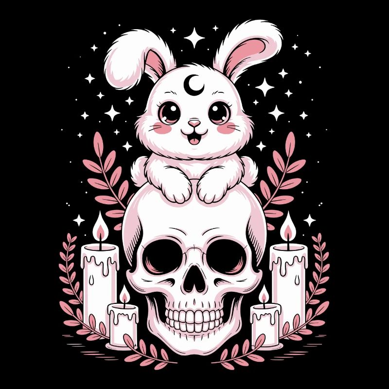 Lapin Goth Kawaii Pastel