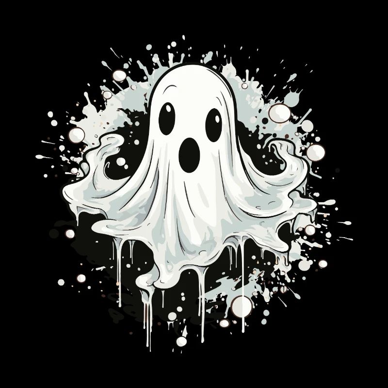 Ghost Splatter Motif