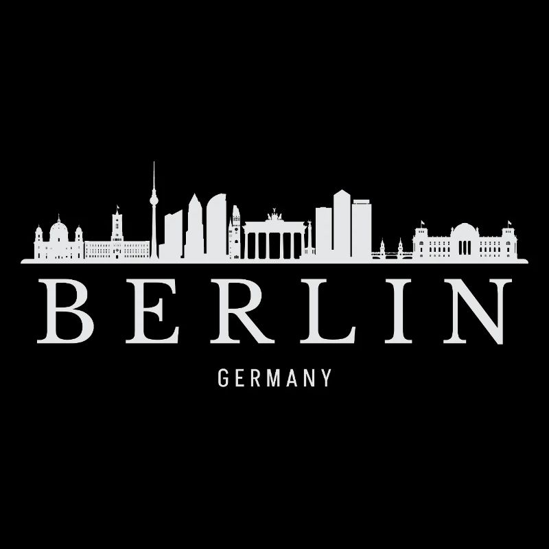 Berlin Skyline, Berlin Allemagne