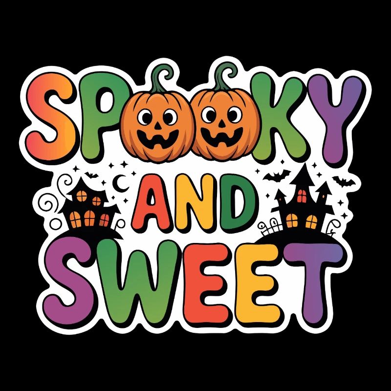 Halloween effrayant et doux