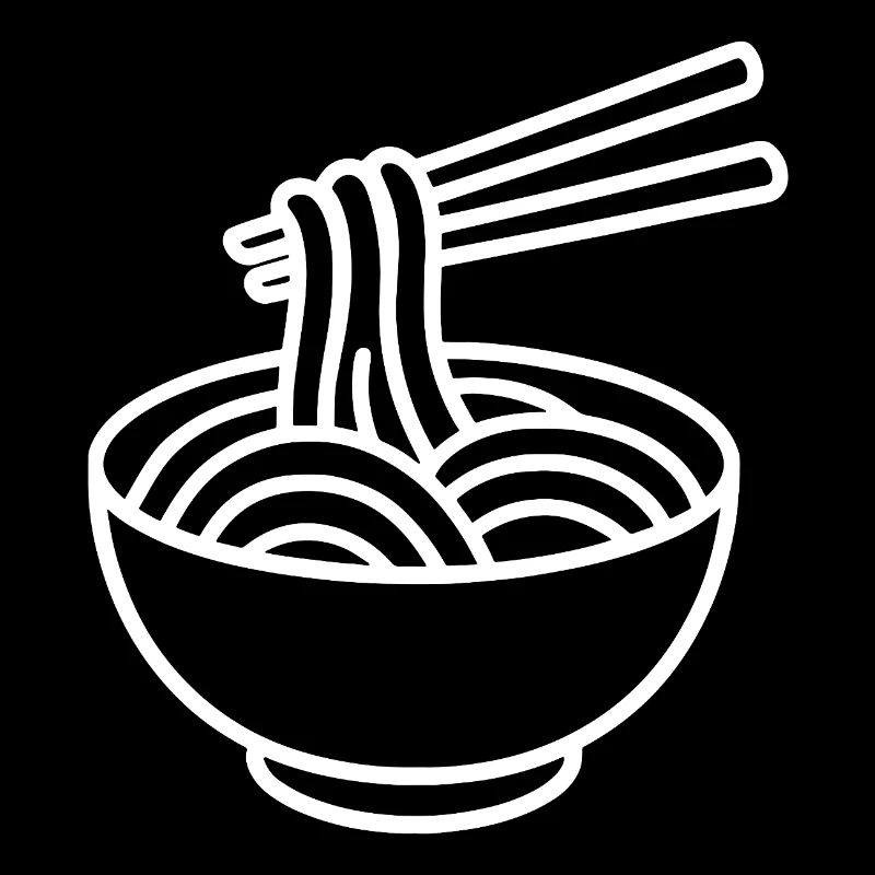Ramen bowl sketch – minimalist design