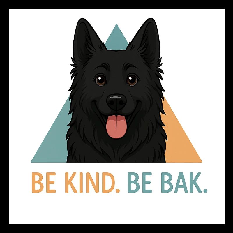 Be Kind Be Bak Hundedesign