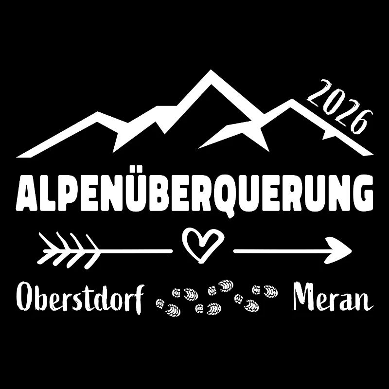 Alpenüberquerung 2026 E5 Oberstdorf Meran