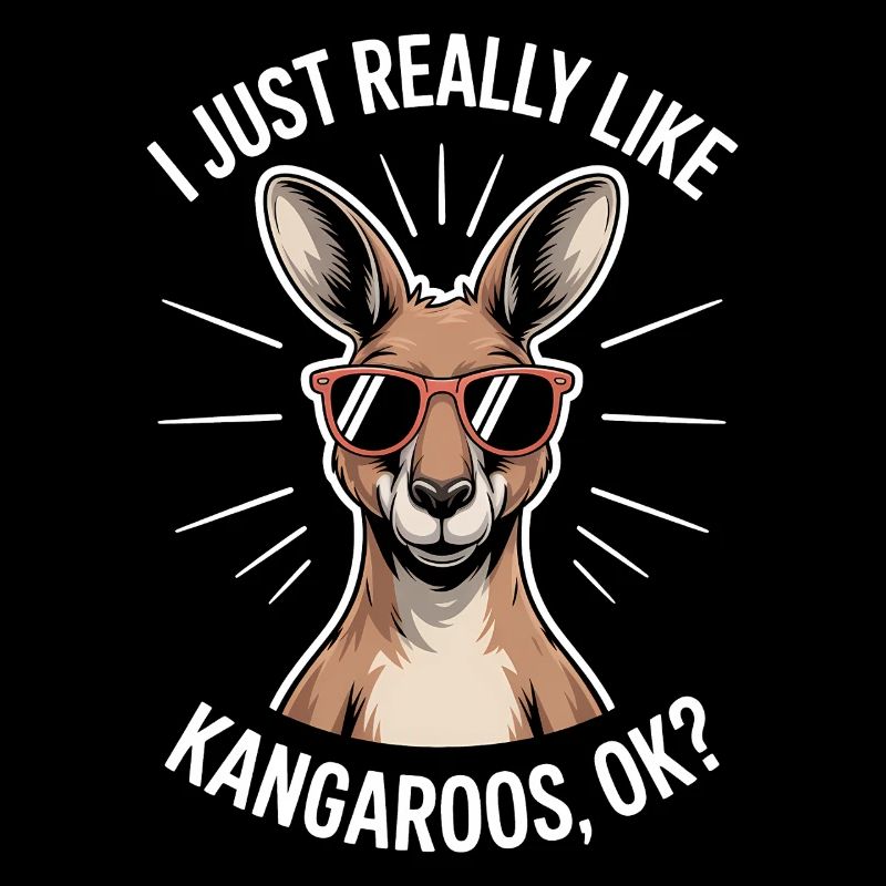 Kangaroo Spruch Kangaroo Lustige Kangaroo Geschenk