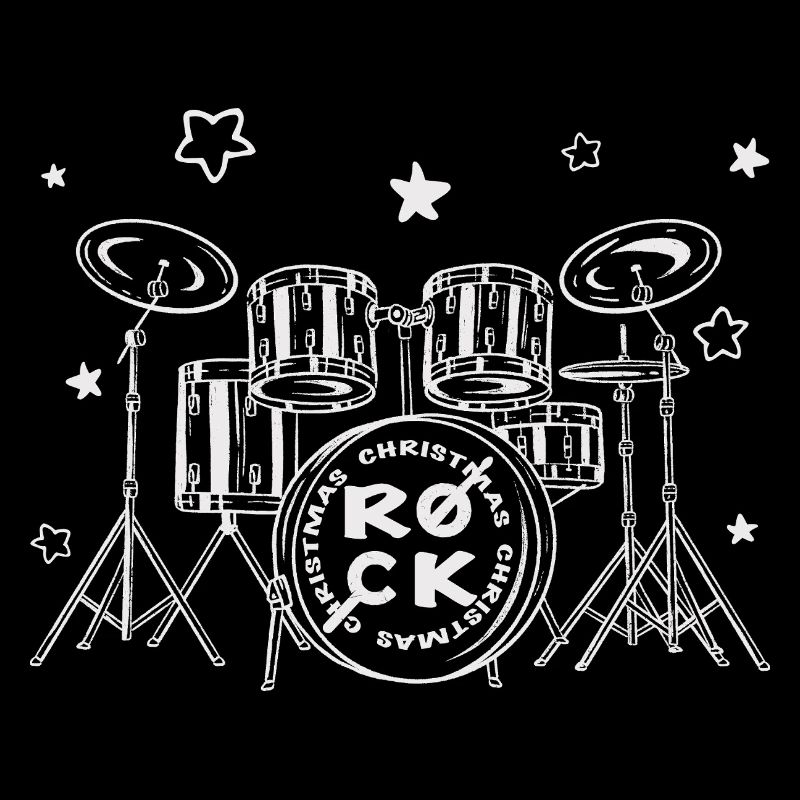 Batteur de Christmas Drums Rock de Noël