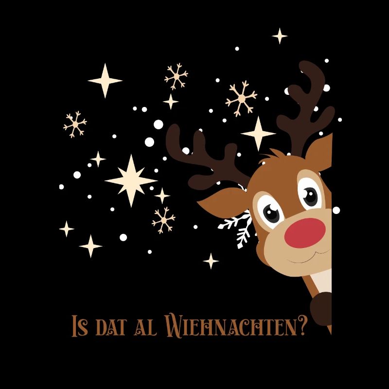 Reindeer in Winter Magic, Low German X-Mas