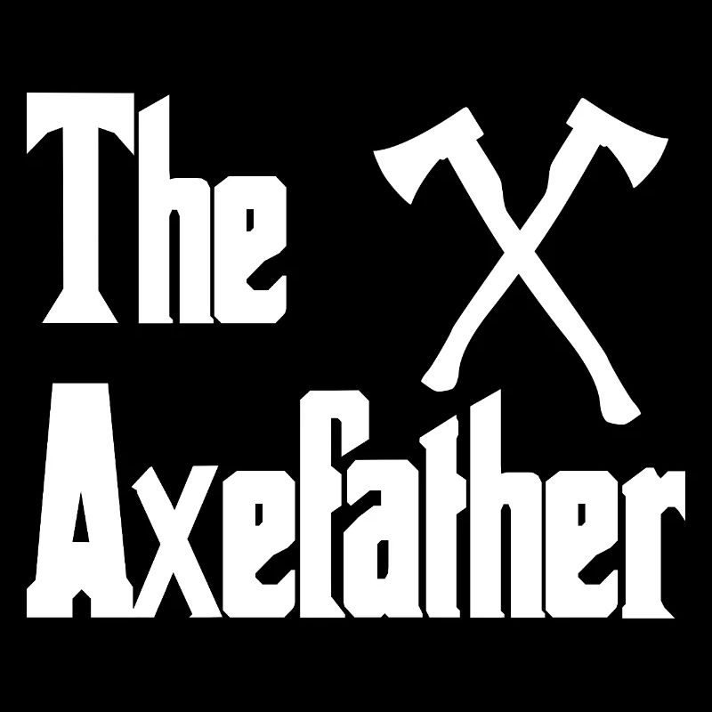 Logo de croix Axefather avec haches