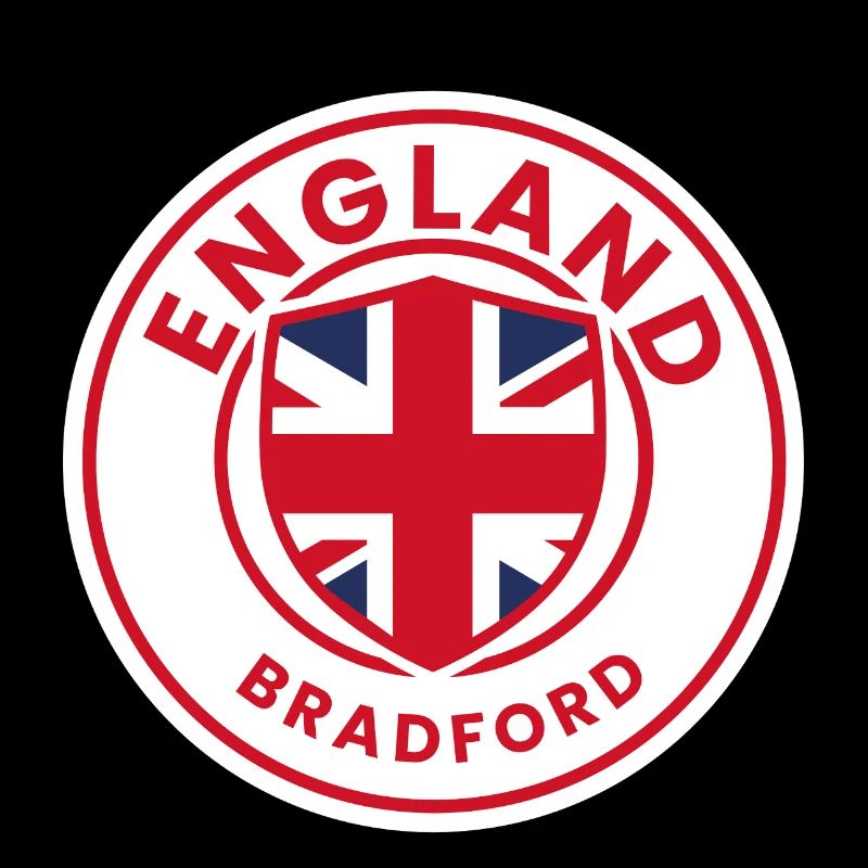 Drapeau du drapeau de Bradford d’Angleterre
