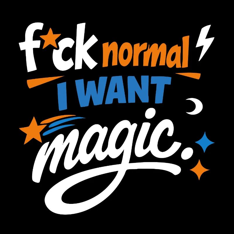 Magie au lieu de normalité : courageusement colorée