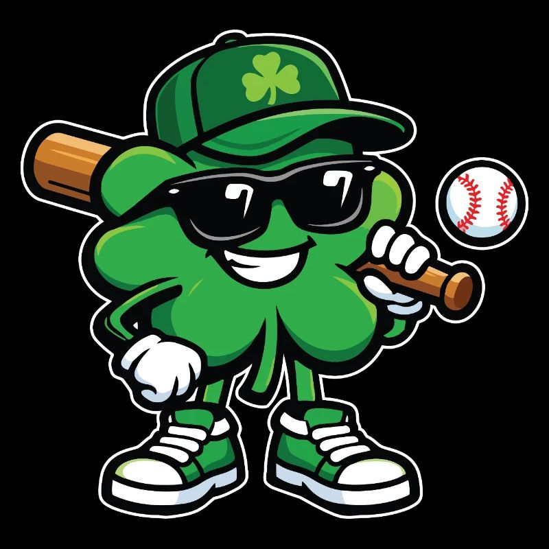 Baseball Shamrock St Patrick’s Irish