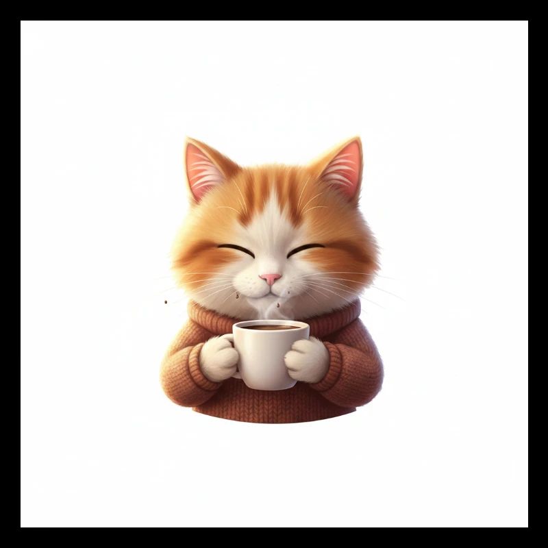 Cuddly Kitten Coffee Magic
