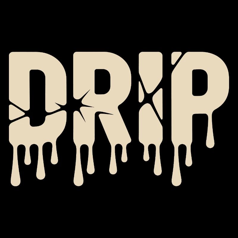 Melting Liquid Text Urban Style