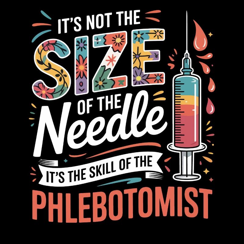 Size doesn't count: phlebotomist art