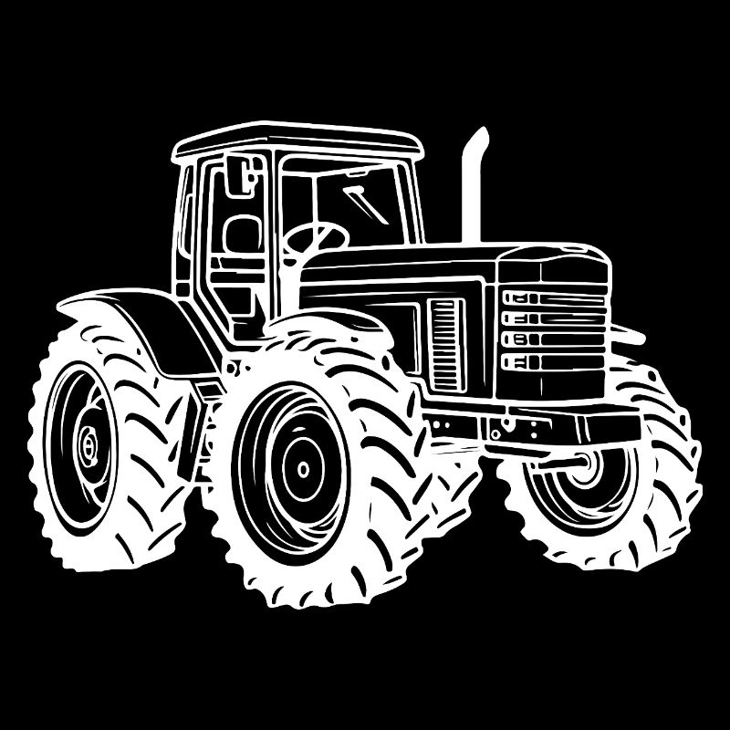 Traktor Symbol Bauer