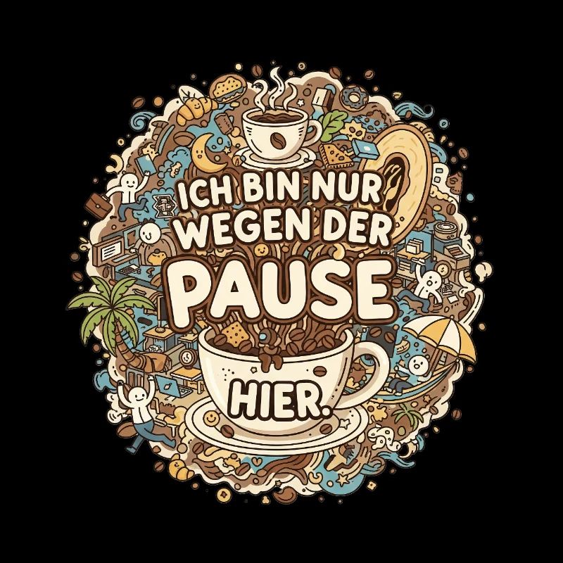 I'm only here for the break – coffee