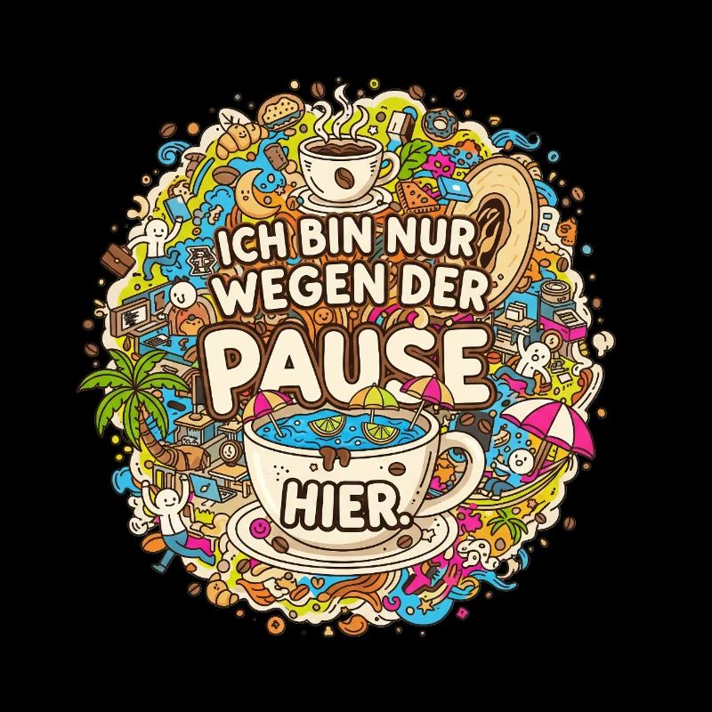 Ich bin nur wegen der Pause hier – Kaffee