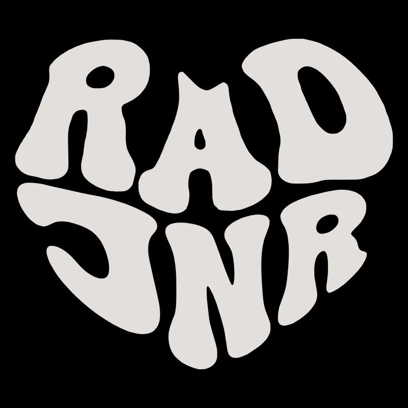 Rad Junior – Retro Heart (Custom Color)