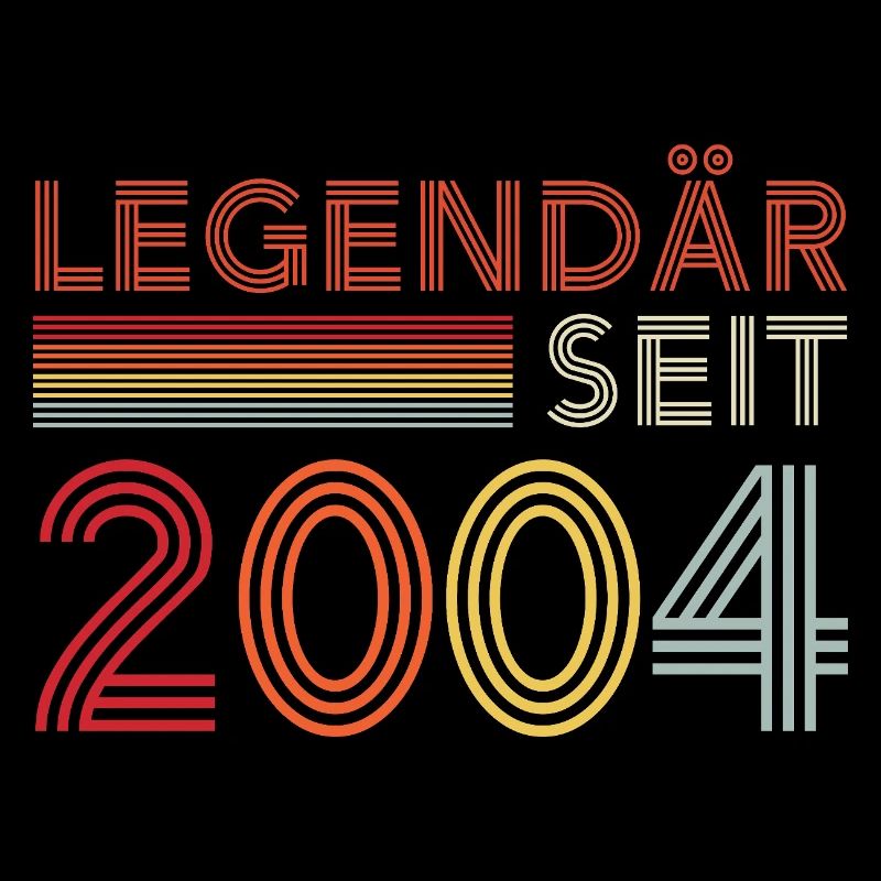 Legendary Since 2004 Man Birthday