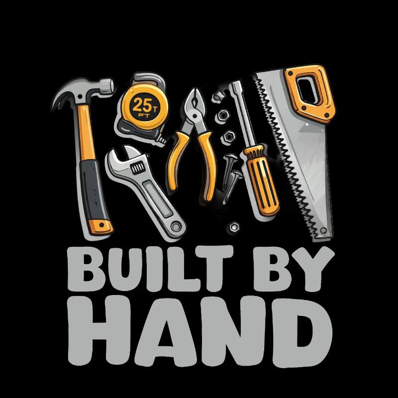 Built by Hand – Tool Illustration